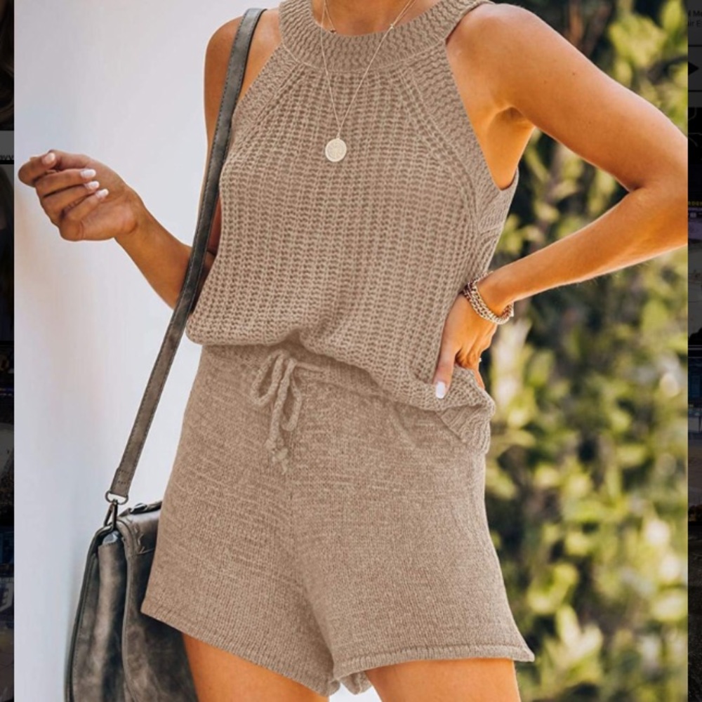 Summer two piece Knit Set